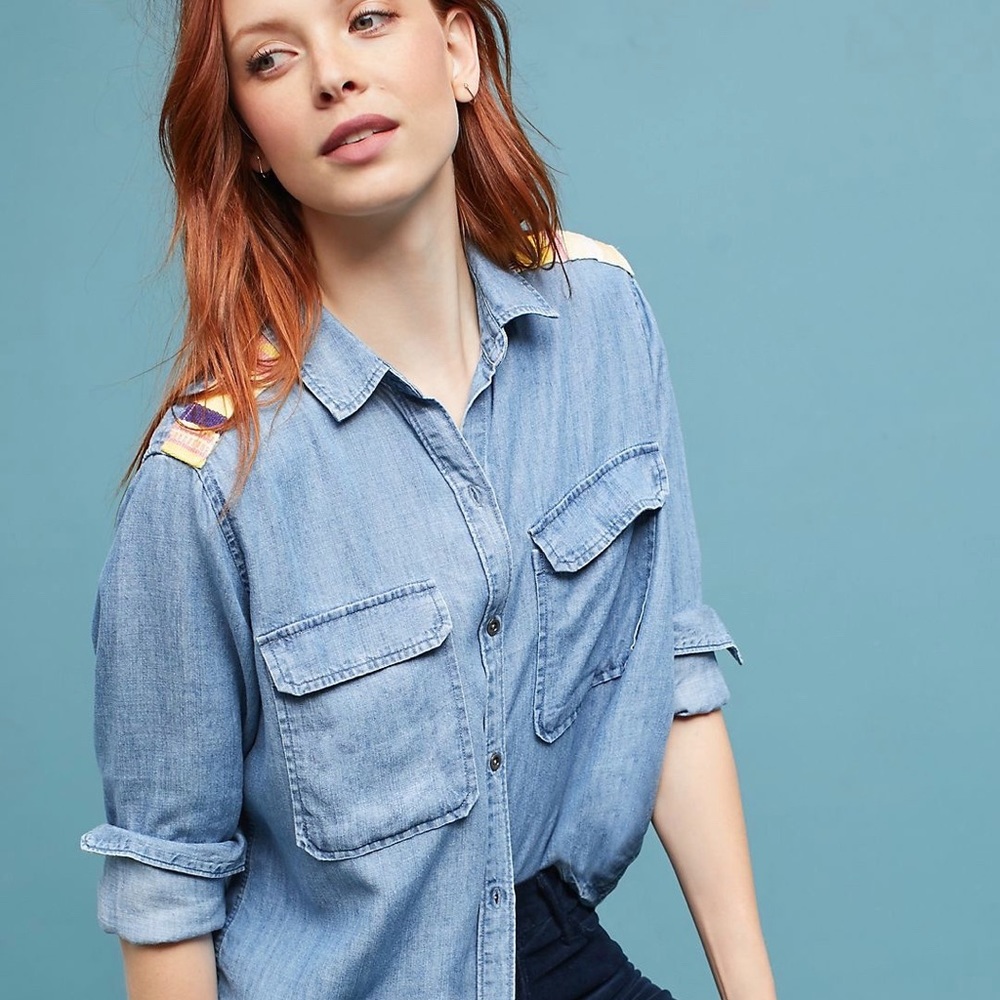 Rails Chambray Button-down